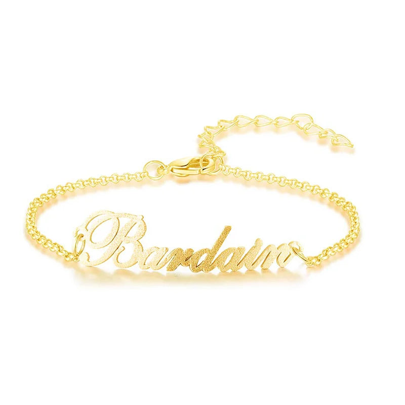 Personalised Name Bracelet for Women, Custom Name Bracelet for Her, Name Jewellery