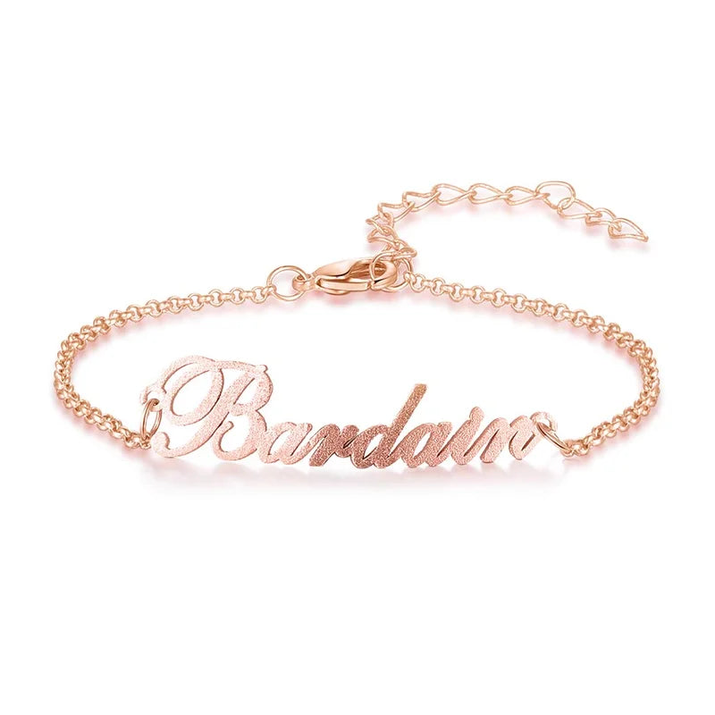 Personalised Name Bracelet for Women, Custom Name Bracelet for Her, Name Jewellery