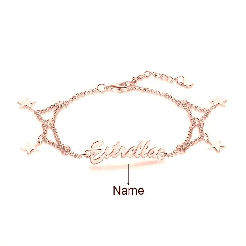 Personalised Name Bracelet, Custom Name Bracelet, Personalised Bracelet with Name, Personalised Gift for Her