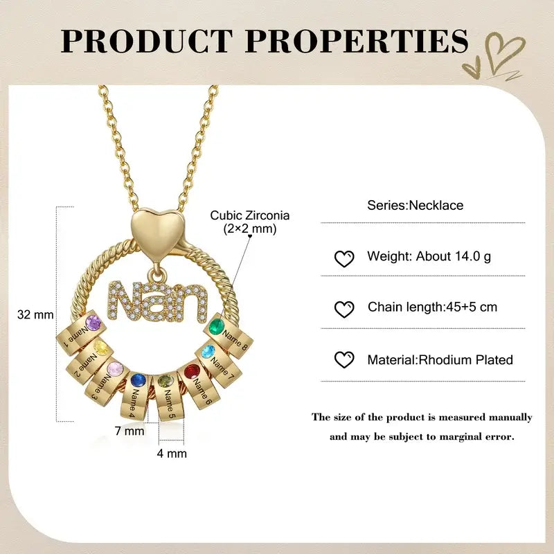 Personalised necklaces 2025 for mum