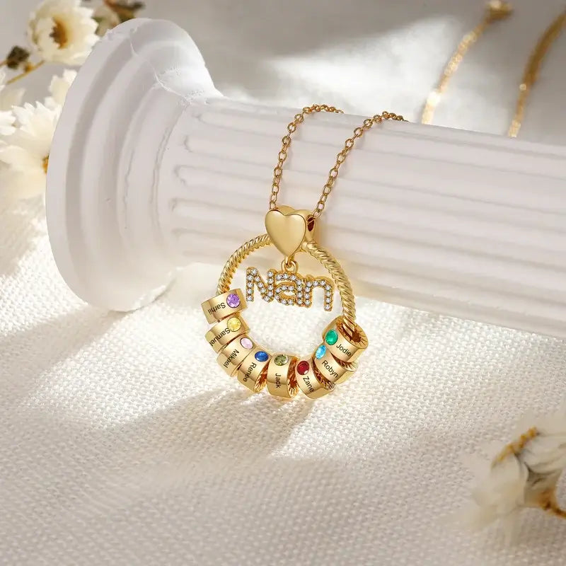 Mum online name necklace