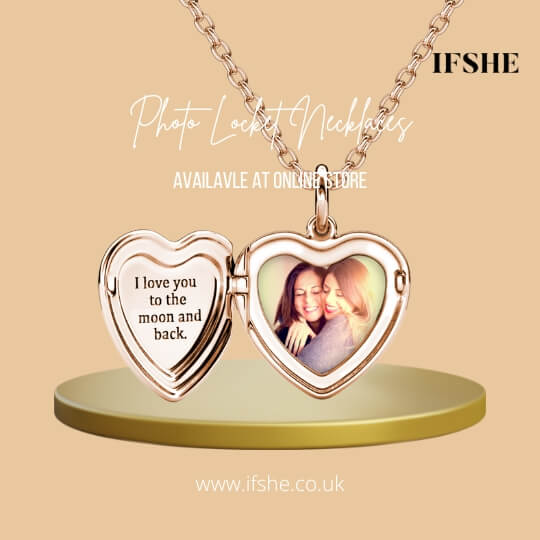 Fanery sue Personalized Engraved Text&Photo Locket India | Ubuy