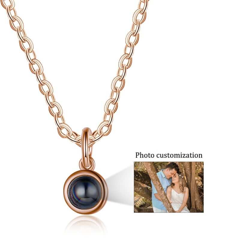 Personalised Photo Projection Necklace