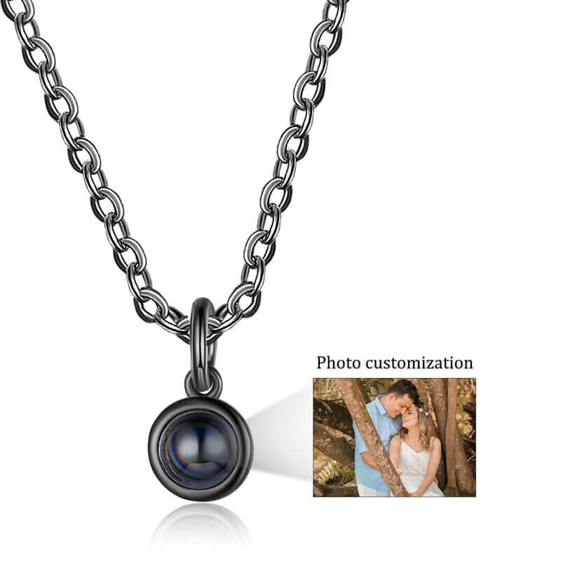 Personalised Photo Projection Necklace