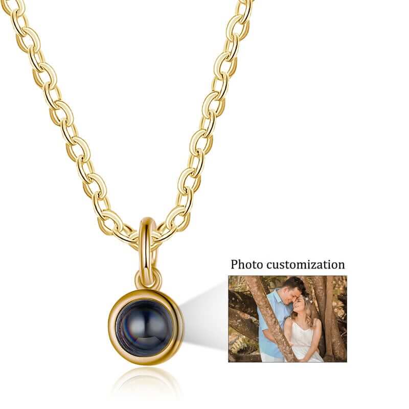 Personalised Photo Projection Necklace