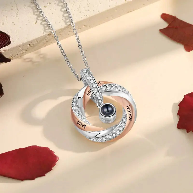 Locket with 2025 ring inside