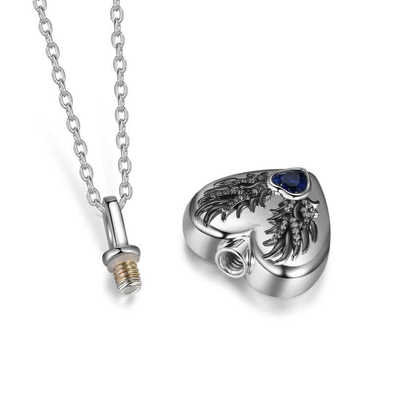 Stainless steel necklace for ashes hotsell