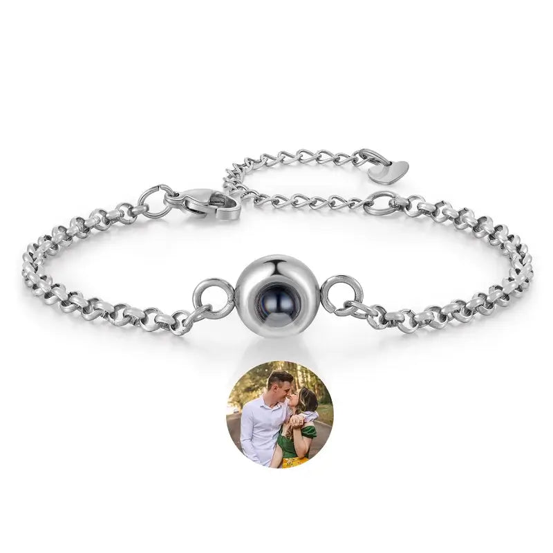 Personalised Photo Projection Bracelet