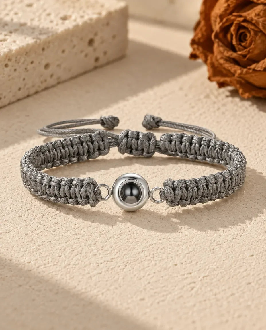 Photo Projection Bracelet - in grey