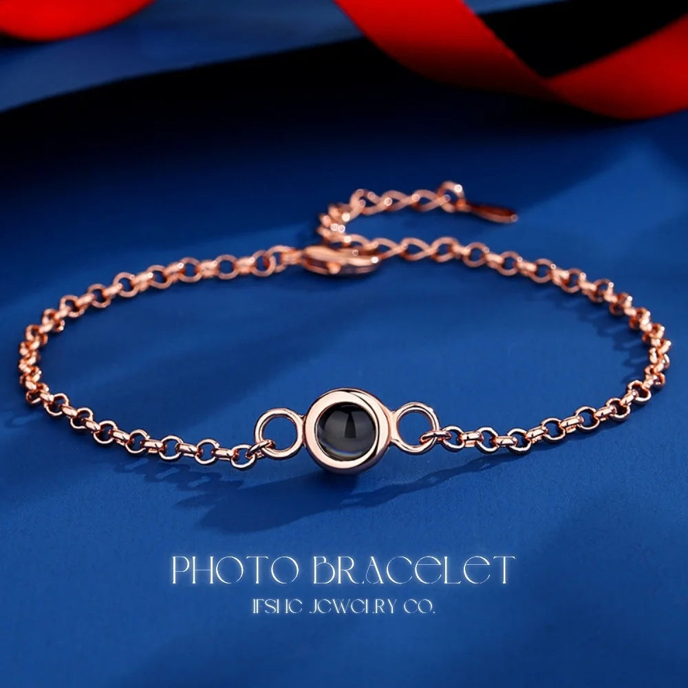 Personalised Photo Projection Bracelet