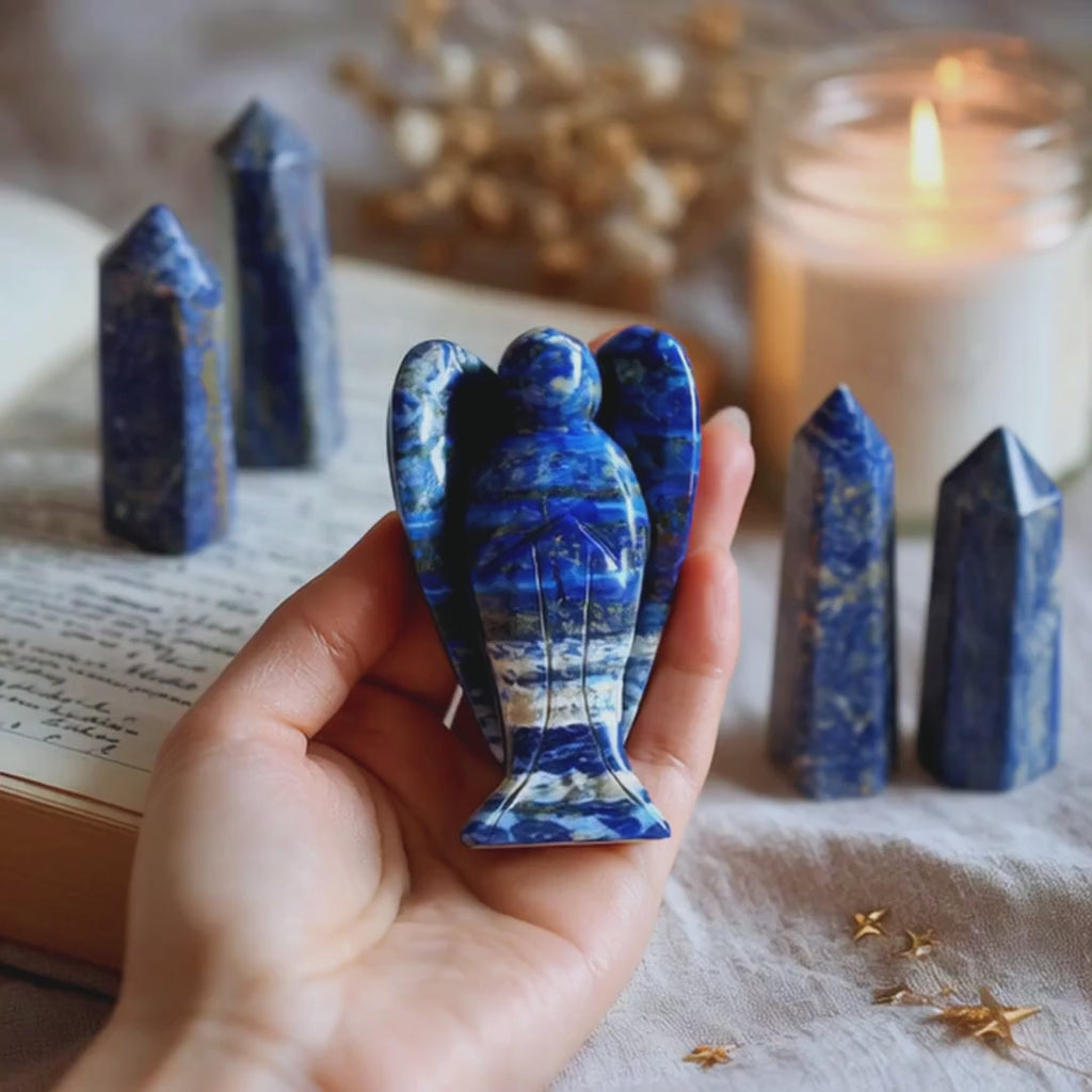 Lapis Lazuli Angel - Wisdom Guardian