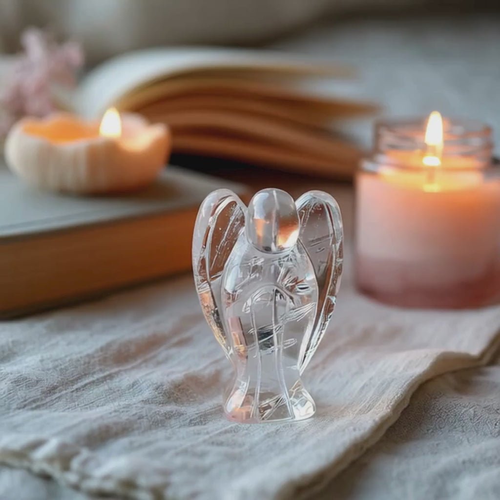 Clear Quartz Angel - Celestial Clarity