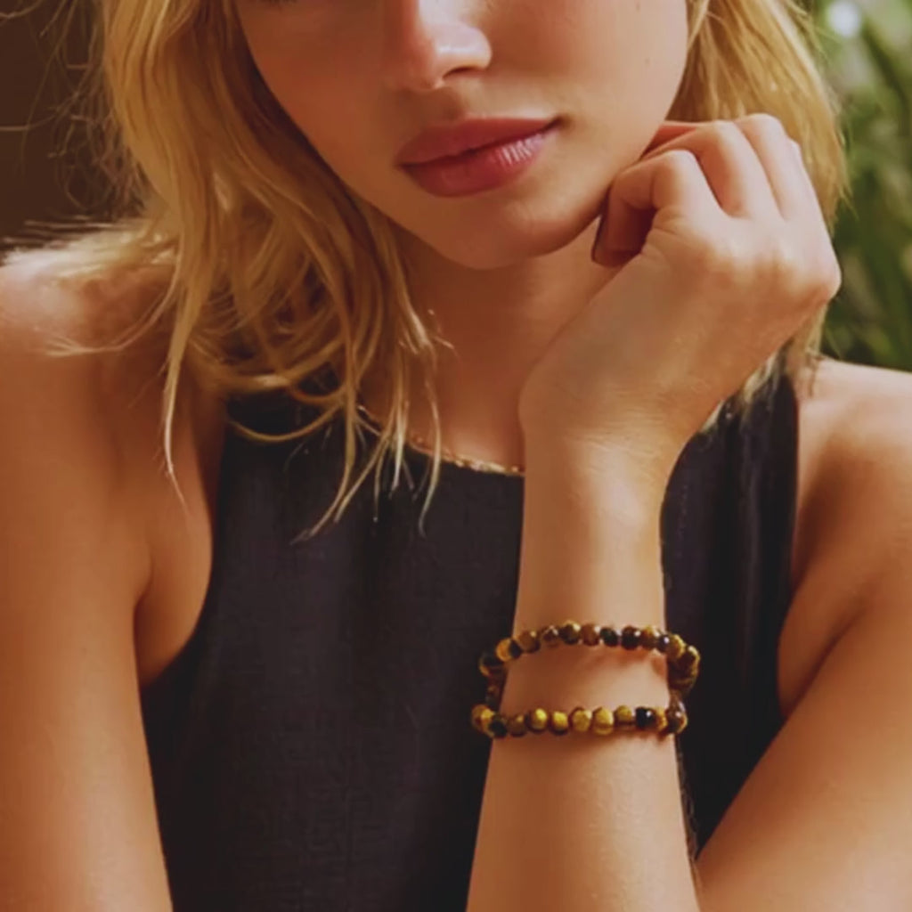 Tiger Eye Bracelet – Natural Stone for Energy & Balance