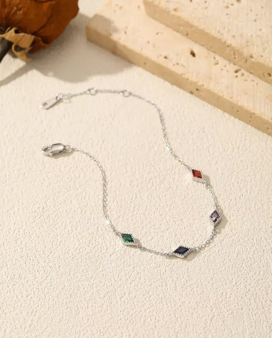 Rainbow Crystal Bracelet