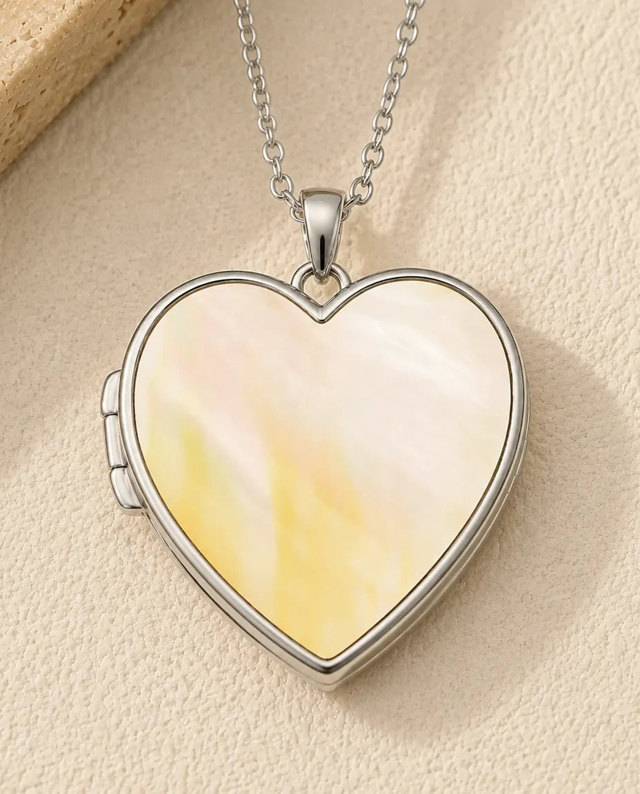 Personalised Photo Locket Necklace That Holds 2 Pictures
