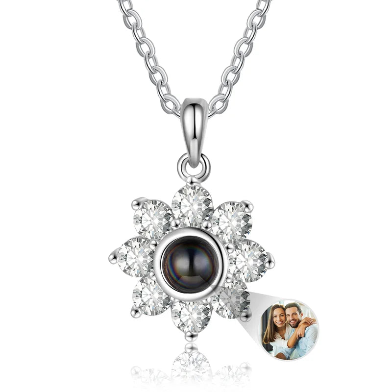 Projection Necklace | Photo Projection Necklace | Necklace with Picture Inside