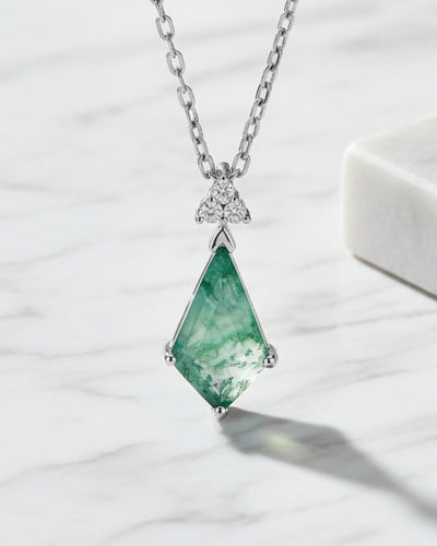 Moss Agate Necklaces