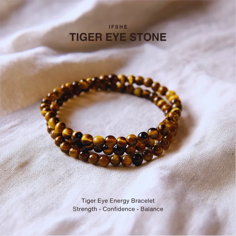 Tiger Eye Bracelet – Natural Stone for Energy & Balance