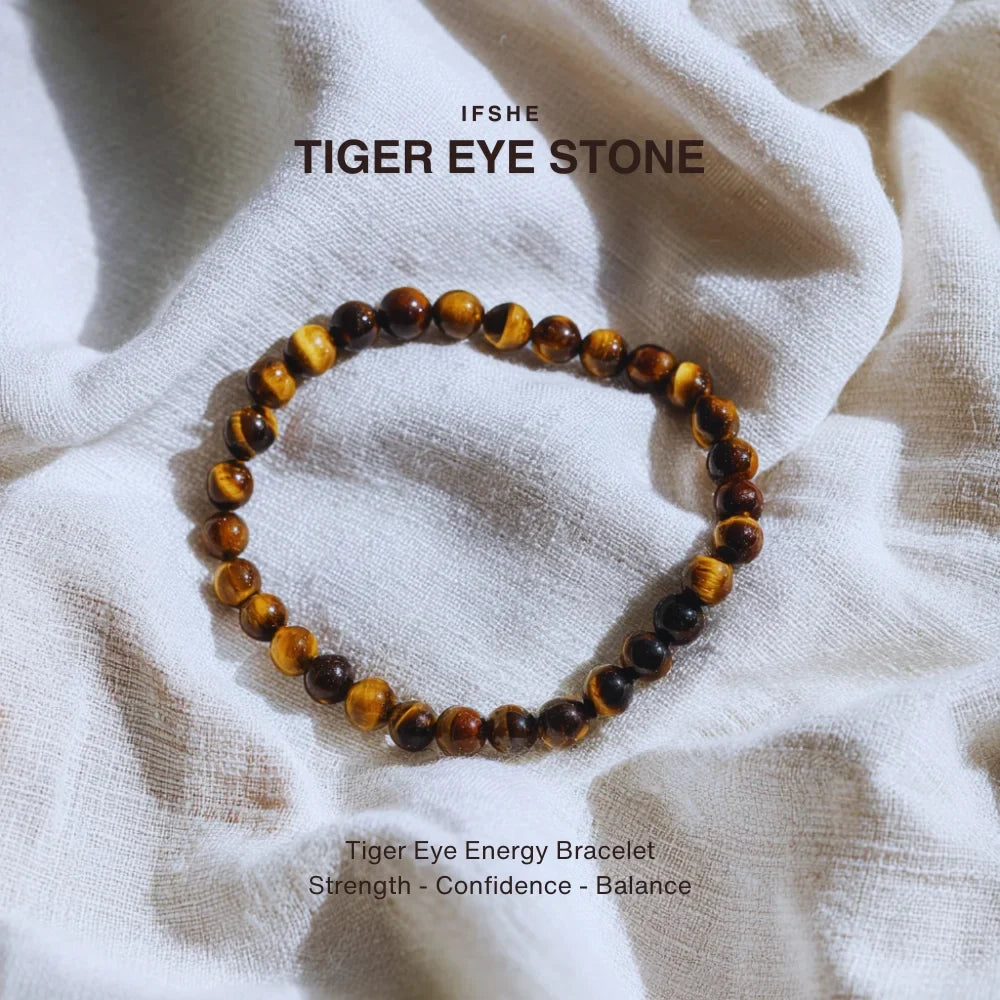 Tiger Eye Bracelet – Natural Stone for Energy & Balance