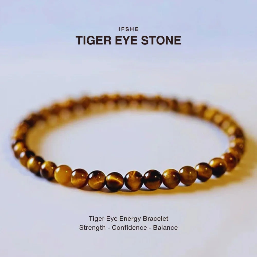 Tiger Eye Bracelet – Natural Stone for Energy & Balance