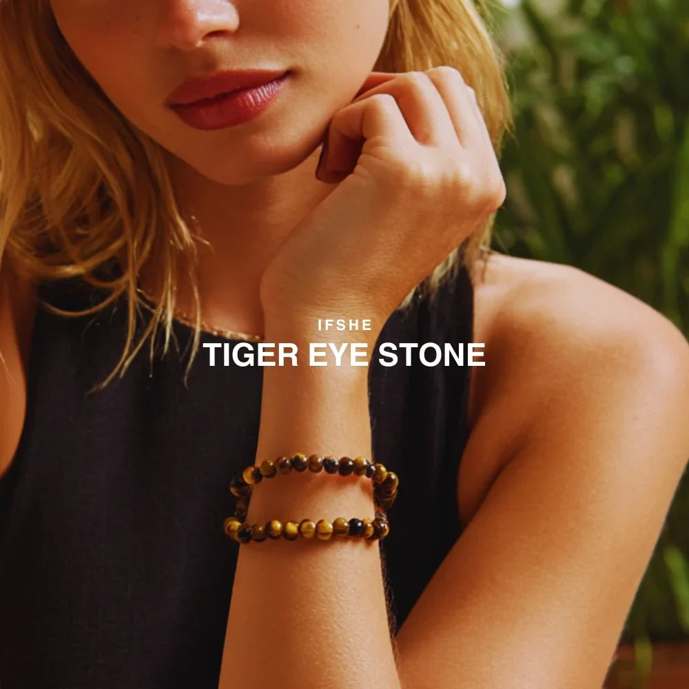 Tiger Eye Bracelet – Natural Stone for Energy & Balance