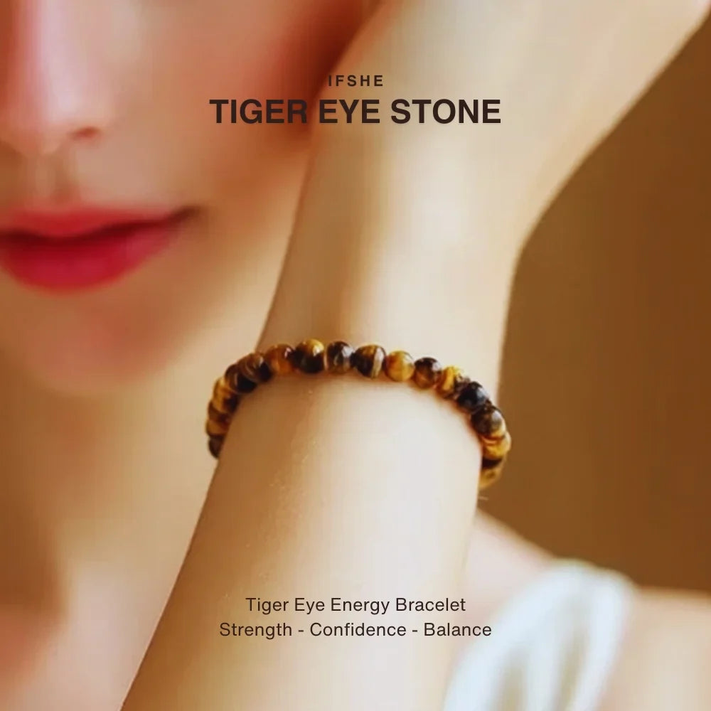 Tiger Eye Bracelet – Natural Stone for Energy & Balance