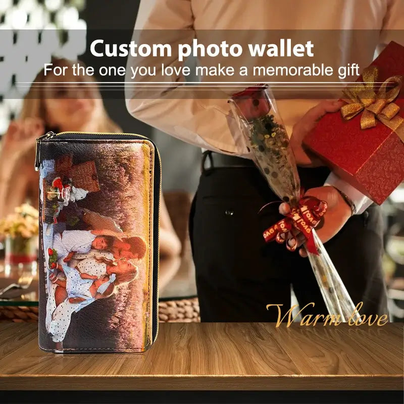 Women's Personalised Photo Wallet
