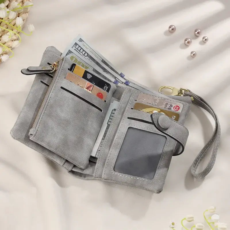 Women's Personalised Wallet with Name and Text