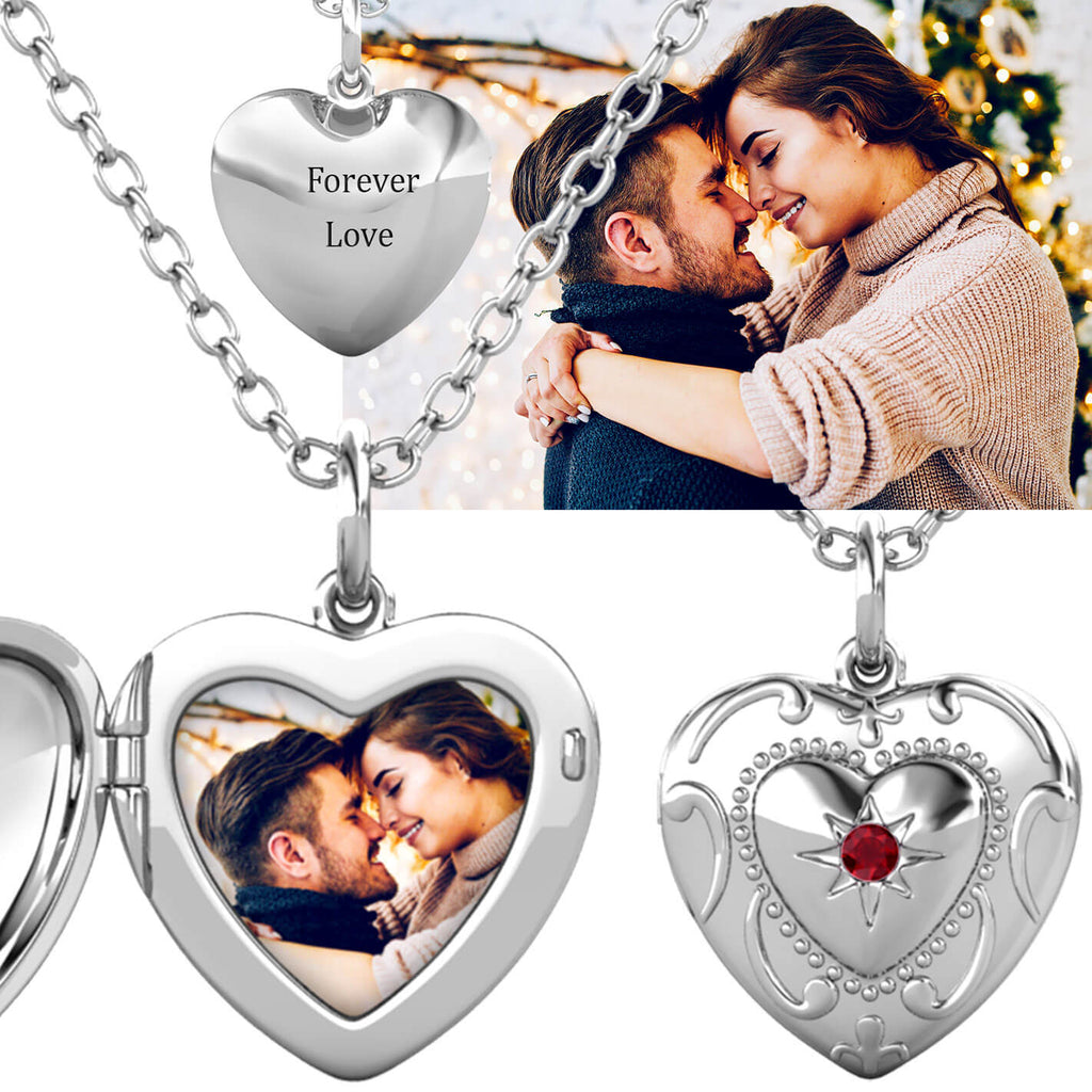 Personalised Photo Locket Necklaces – IfShe UK